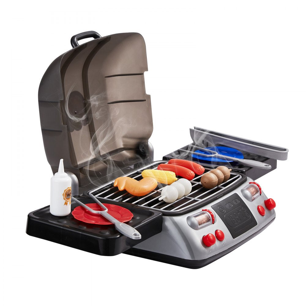 ZB-6033 - Realistic Kids BBQ Grill Playset with Lights & Sound