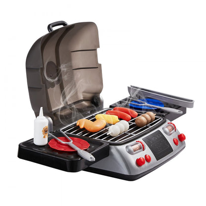 ZB-6033 - Realistic Kids BBQ Grill Playset with Lights & Sound
