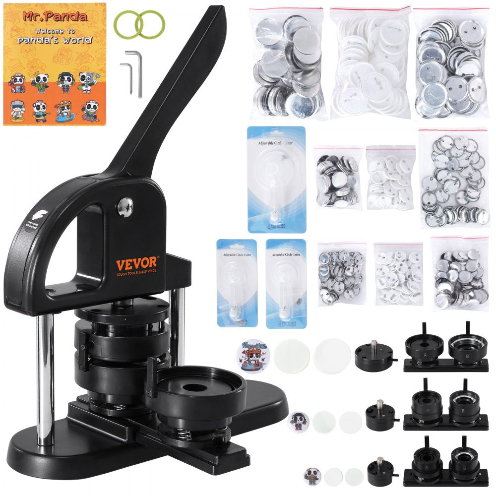 JMB-X3 - Easy-to-Use VEVOR Button Maker for 0.98"-2.28" Buttons