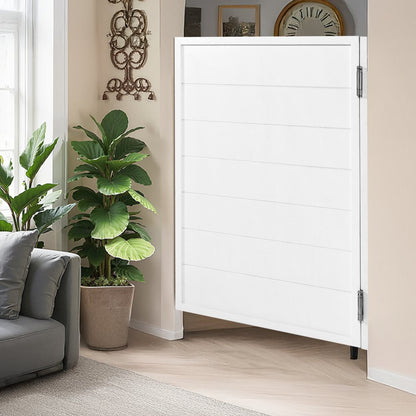 SS-door1-WH-3 - 32" x 42" Pine Saloon Swinging Doors with Quiet Hinges