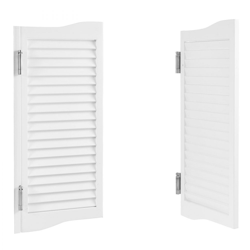 SS-door2-WH-4 - 32" x 36" Premium Pine Swinging Door with Quiet Hinges