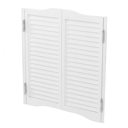 SS-door2-WH-4 - 32" x 36" Premium Pine Swinging Door with Quiet Hinges