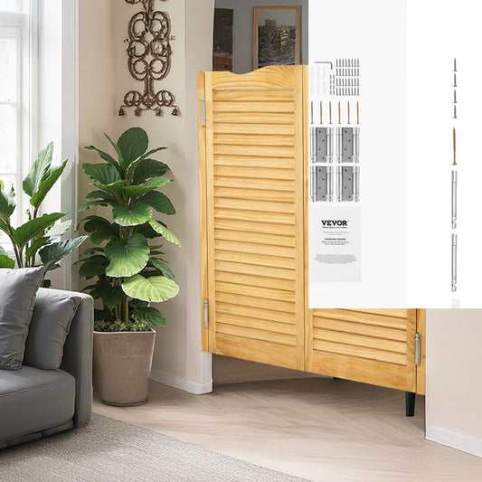 SS-door2-NA-5 - 32"x42" Pine Wood Swing Door with Quiet Hinges