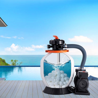 F7 - High-Efficiency Pool Filter Balls, 1.5lbs Polyester Fiber Solutions
