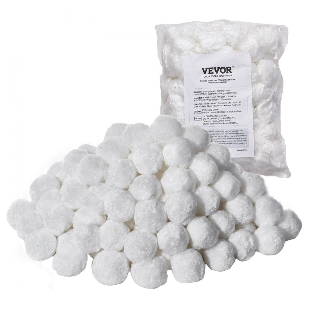F7 - High-Efficiency Pool Filter Balls, 1.5lbs Polyester Fiber Solutions