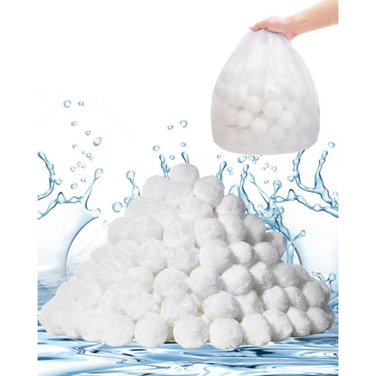 F7 - 3.5 lbs Polyester Pool Filter Balls for Sand Filters