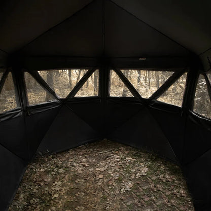 ZHS8472-7 - 288° Camouflage Hunting Blind for 6-7 Persons, Easy Setup
