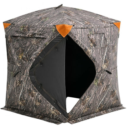 ZH555567-SW - 270° Camouflage Hunting Blind for 1-2 Users, Lightweight & Portable