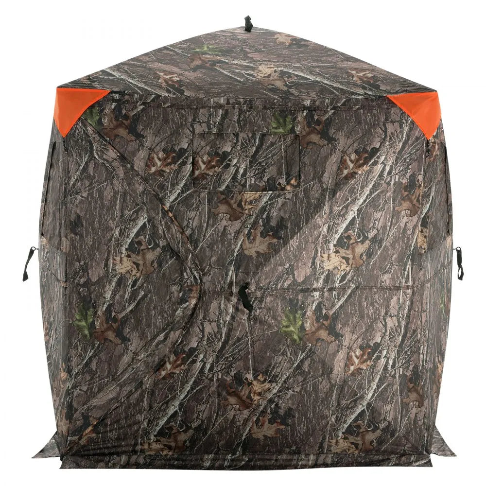 ZHS5867-6 - 270° Camo Hunting Blind for 2-3 Persons, Weather-Resistant