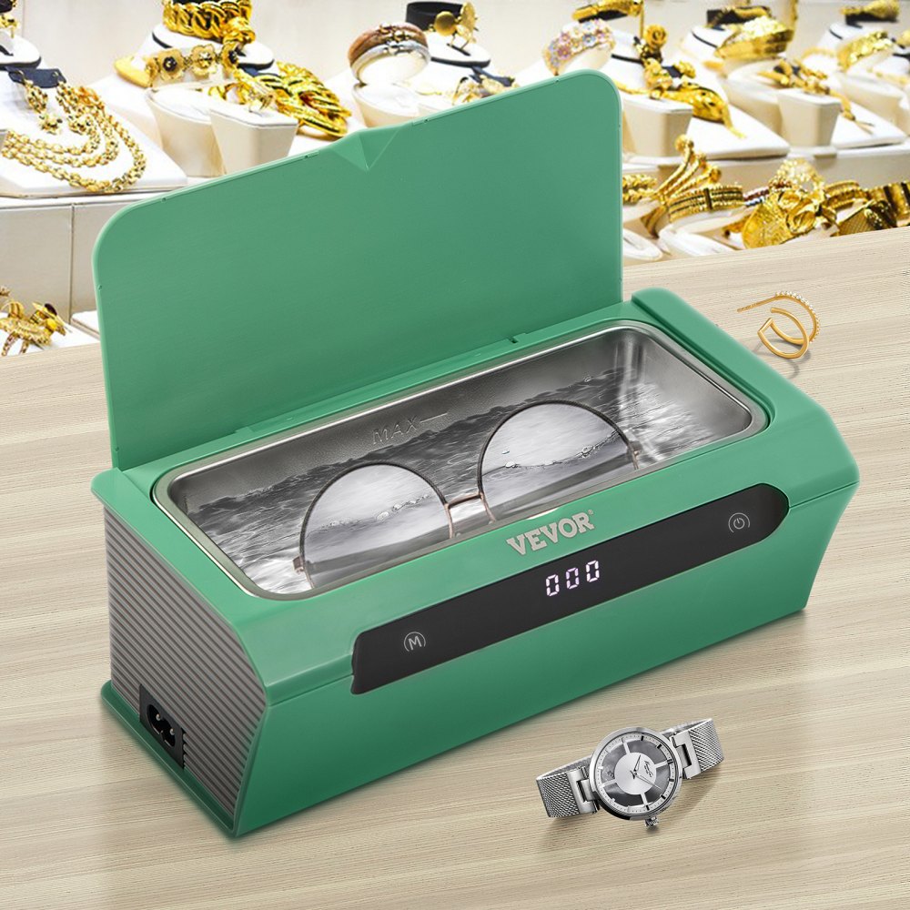 SJ-W1 - 500ml Ultrasonic Cleaner for Jewelry and Glasses