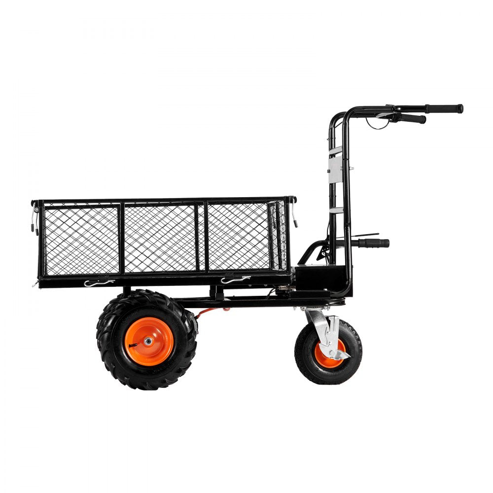 EWB7614 - 500lbs Electric Garden Cart with 6ft³ Capacity and Brake System