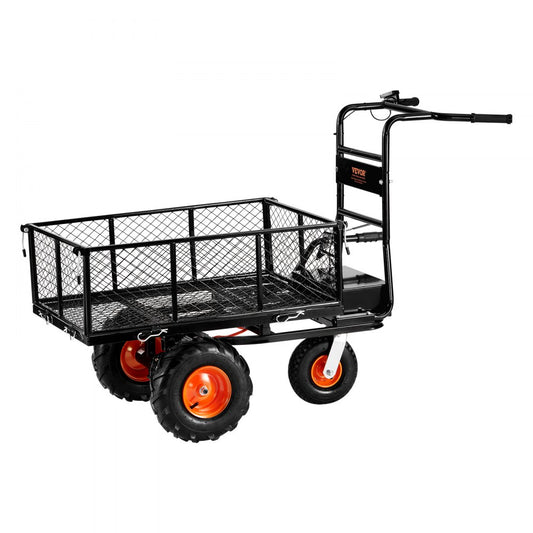 EWB7614 - 500lbs Electric Garden Cart with 6ft³ Capacity and Brake System