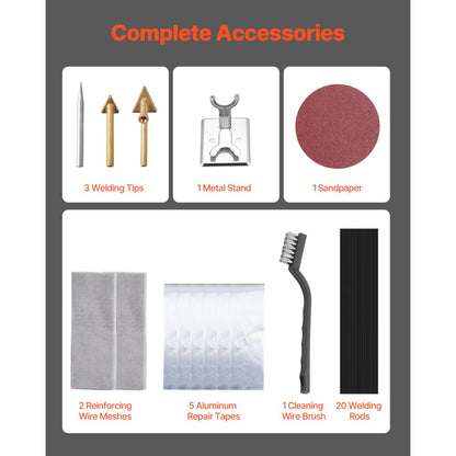 XCER-01 - 60W/100W Dual-Power Plastic Welder Kit with Accessories