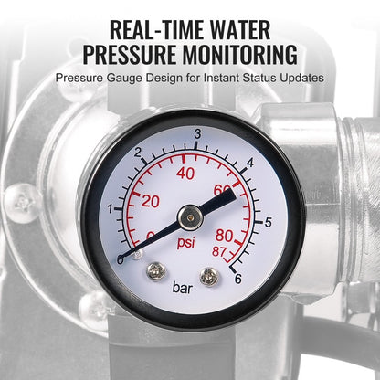 FSGP1200-2 - 1HP Shallow Well Pump, 1000 GPH, 5-Gallon Tank