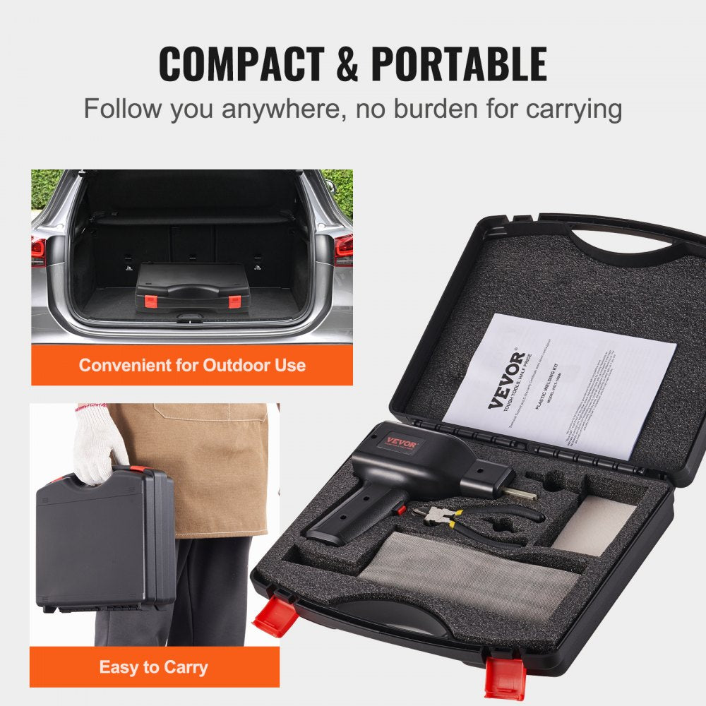 HOT-150W - Versatile Plastic Welding Kit for Fast Repairs