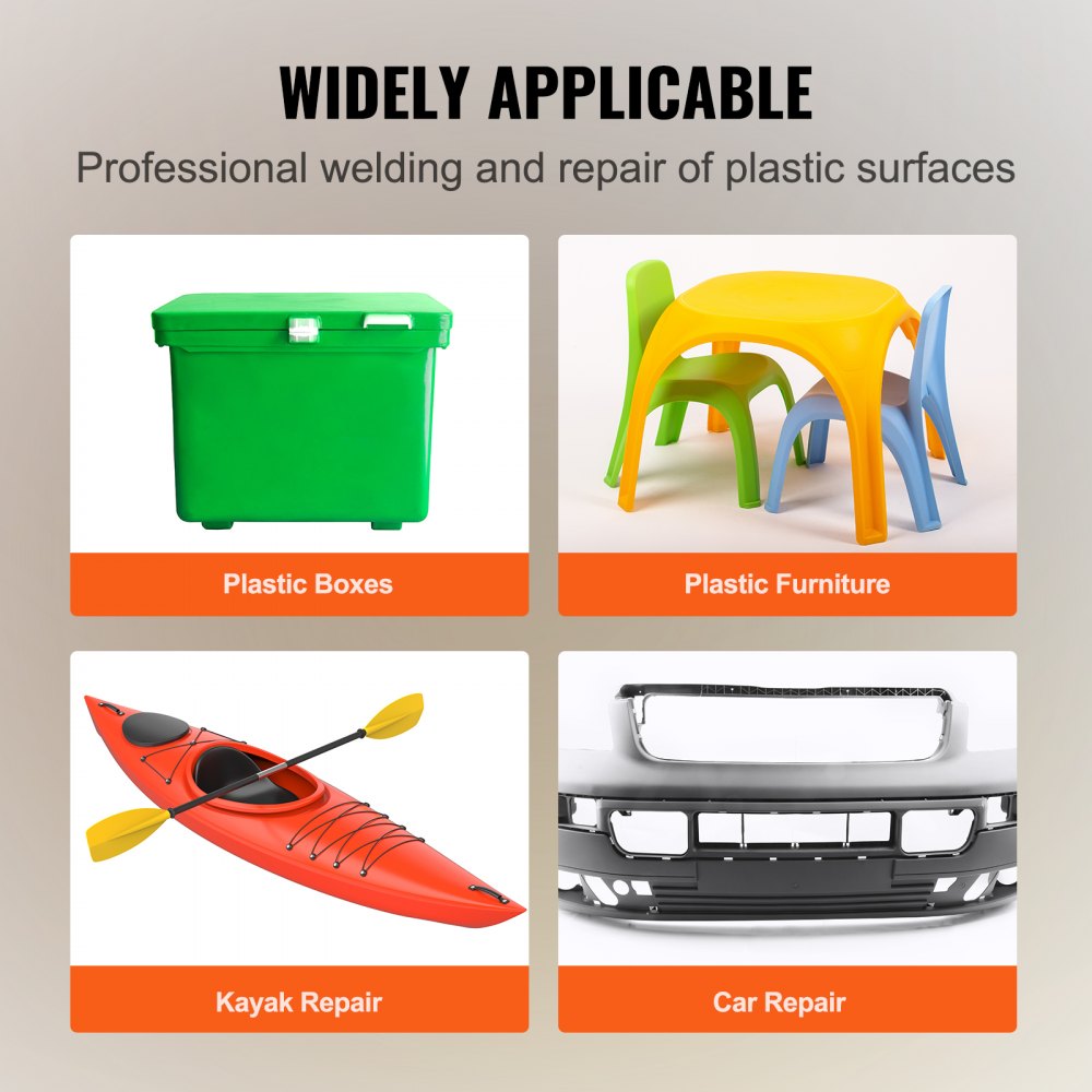 HOT-150W - Versatile Plastic Welding Kit for Fast Repairs