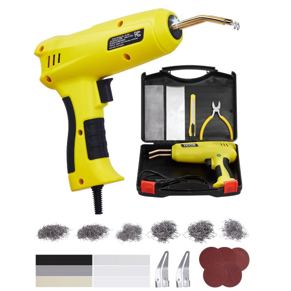 XC-200 - 220W Plastic Welder Gun Kit with 1200 Staples & 76 Rods
