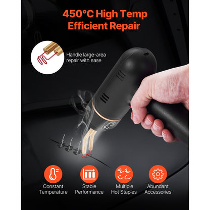 XC-01 - 120W Cordless Plastic Welder with 400 Staples & Accessories