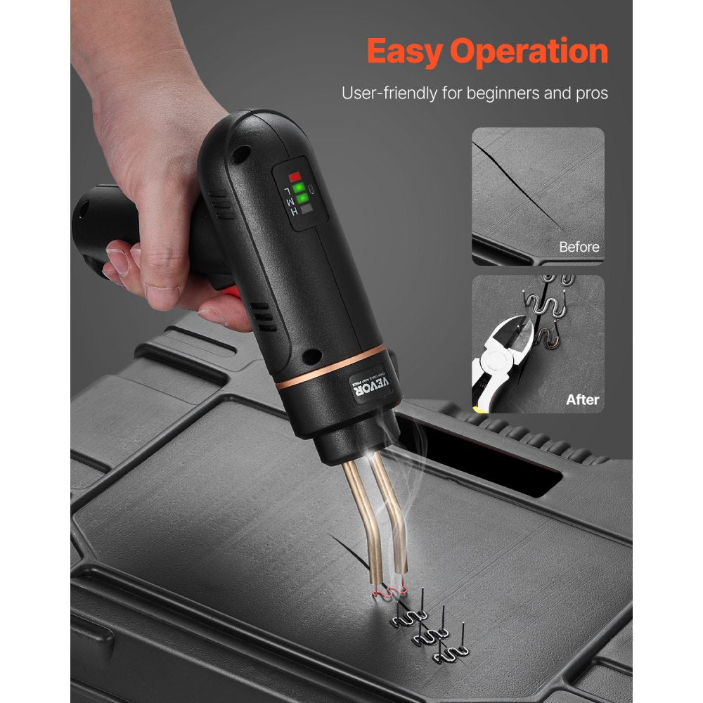 XC-01 - 120W Cordless Plastic Welder with 400 Staples & Accessories