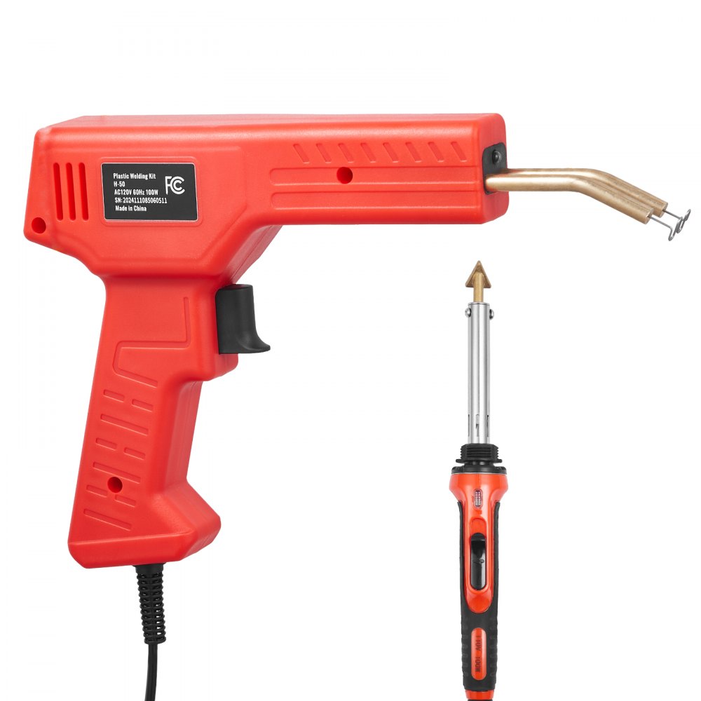 H50+XCER-01 - 100W Plastic Welding Kit with 1000 Staples & Carrying Case