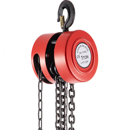 VV-RCH-1T2.5M - 1 Ton VEVOR Hand Chain Hoist with 8ft Lift