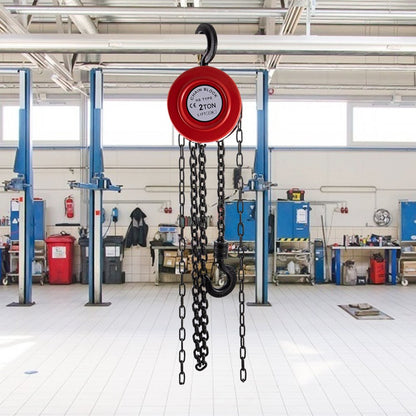 VV-RCH-2T2.5M - 2 Ton Manual Chain Hoist for Heavy Equipment Lifting