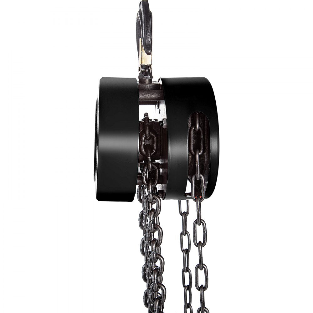 VV-BCH-1T3M - 10ft Heavy-Duty Chain Hoist, 2200 lbs Capacity for Lifting