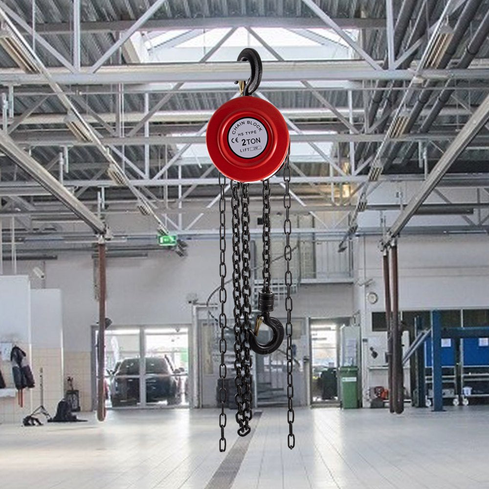 VV-RCH-2T2M - 2 Ton Hand Chain Hoist, 7ft Lift Height