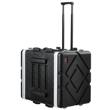 ABS-8UL - 8U ABS Rack Case for 19" Equipment with Wheels