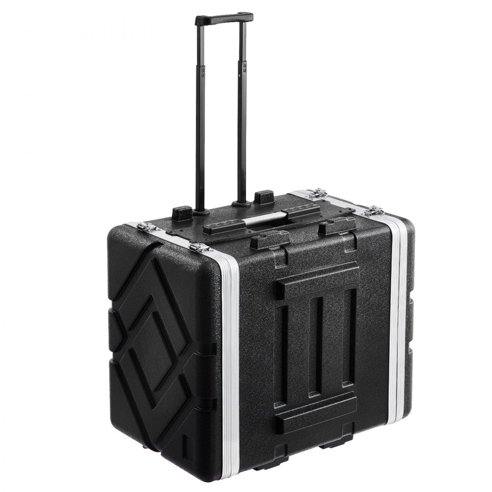 ABS-8UL - 8U ABS Rack Case for 19" Equipment with Wheels