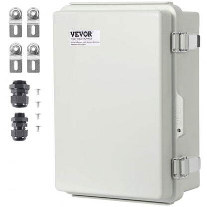 SP-CAG-203018 - Weather-Resistant 11.81" Junction Box with Metal Latches