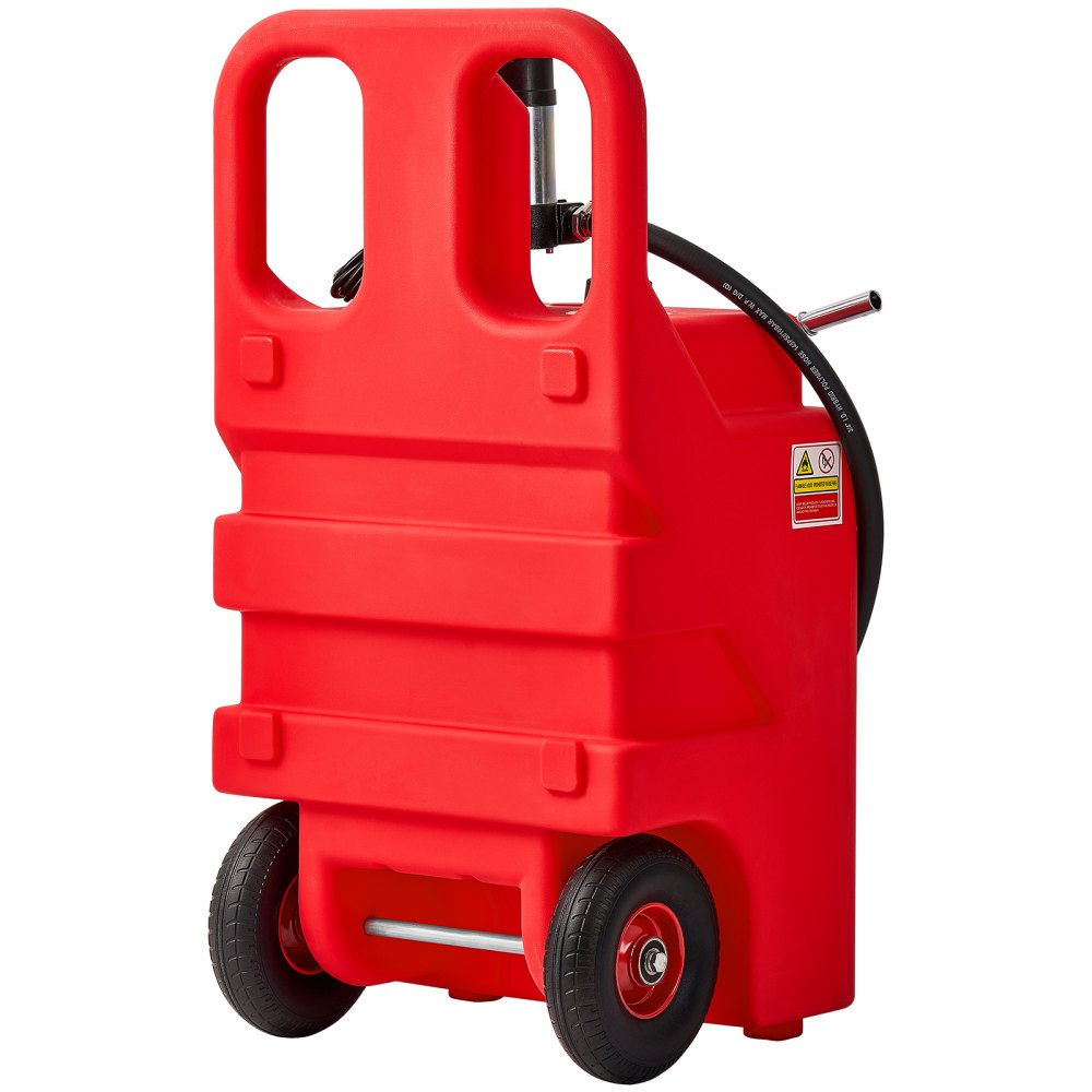 YHM-120D - 32-Gallon Portable Fuel Caddy with 12V Electric Pump