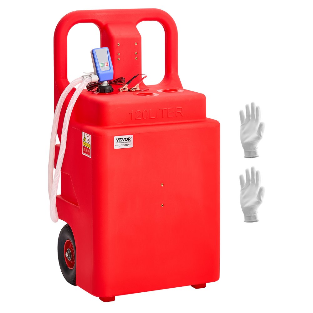 YHM-120B - 32 Gallon Portable Fuel Caddy with 12V Electric Pump