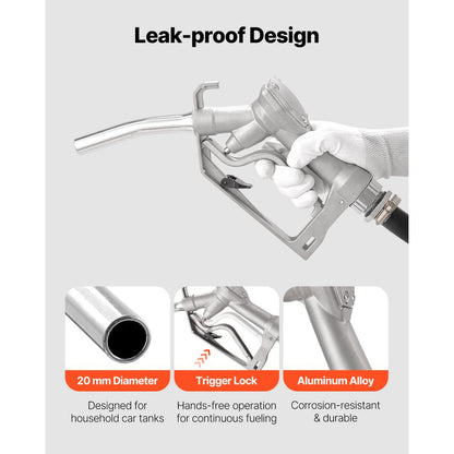 YHM-120G - 32-Gallon Portable Fuel Caddy with 12V Electric Pump