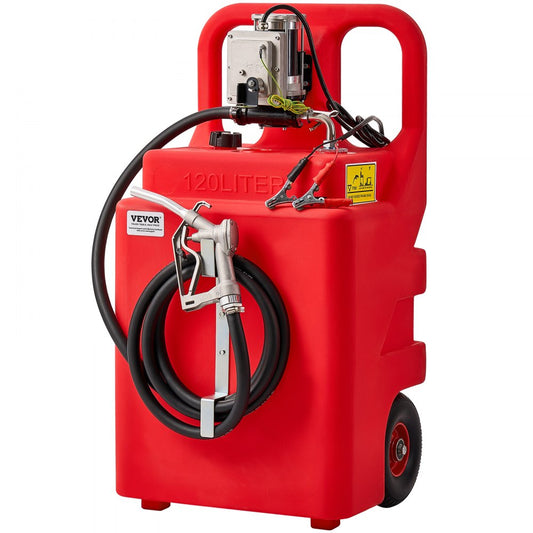 YHM-120G - 32-Gallon Portable Fuel Caddy with 12V Electric Pump