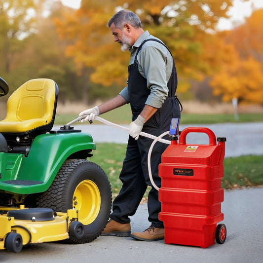 YHM-60B - 16 Gallon Portable Plastic Fuel Caddy for Easy Refueling