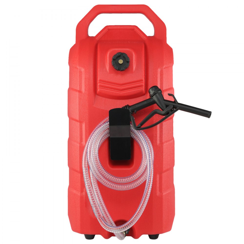 JGC16PH - 16-Gallon Portable Fuel Caddy with Rubber Wheels and Hand Pump
