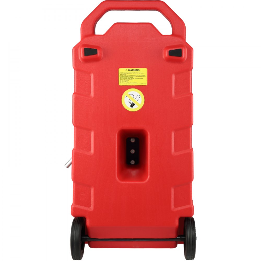 JGC16P - 16 Gallon VEVOR Fuel Caddy with Rubber Wheels for Easy Transport