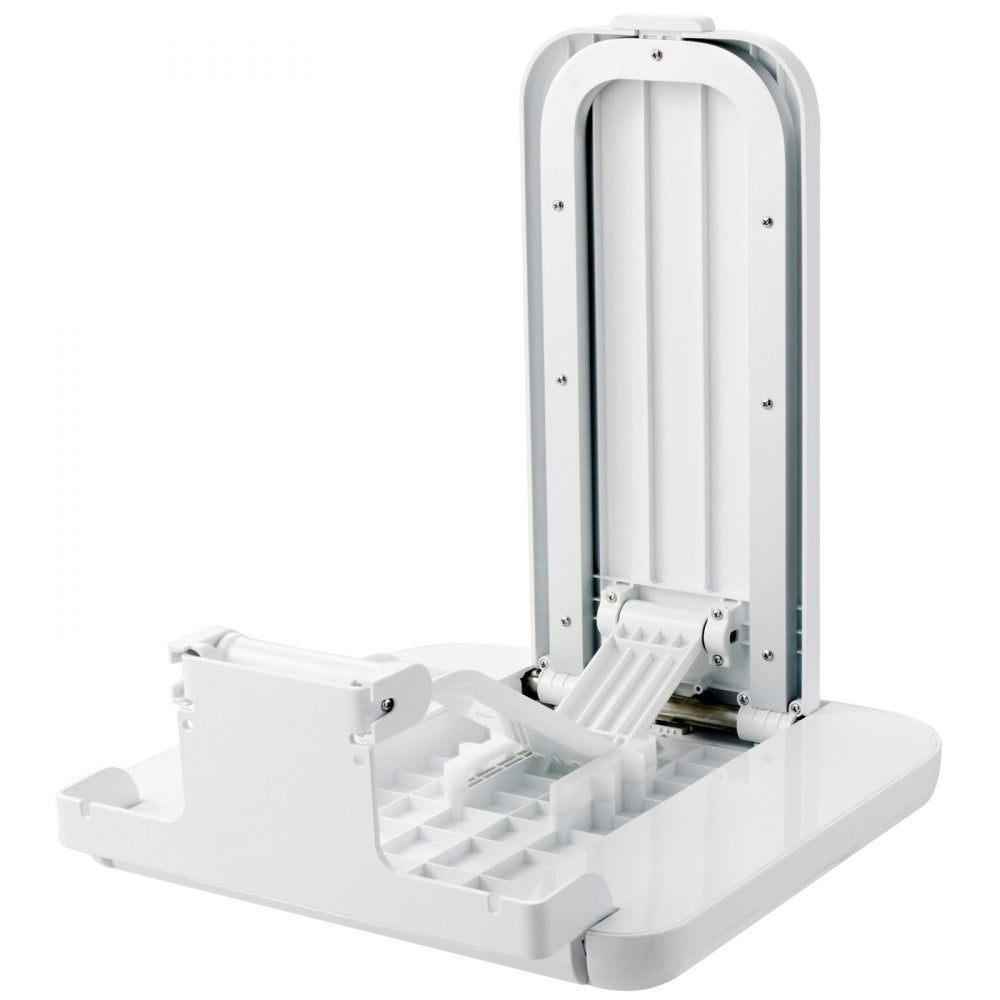 LY001 - Wall-Mounted Foldable Shower Seat, 15.7" x 16.7", ABS & Steel