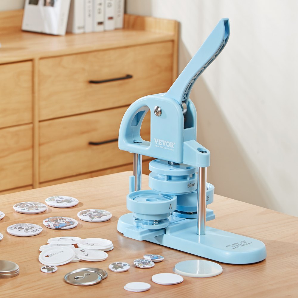 JMB-X3 - Versatile 3-in-1 Button Maker for Custom Badges and Crafts
