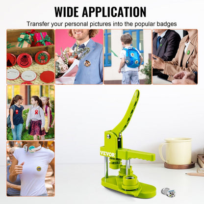 SL-25-GN-01 - VEVOR 1-inch Badge Maker for Events and Projects