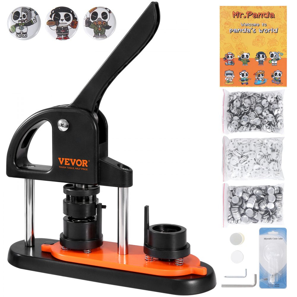 JMB-25 - Durable 0.98" Button Maker with Ergonomic Handle