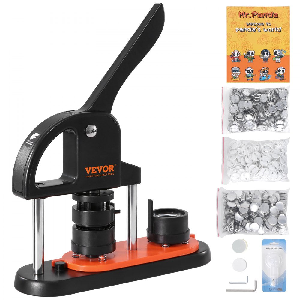 JMB-32 - Ergonomic 1.25" Button Maker for DIY Crafting