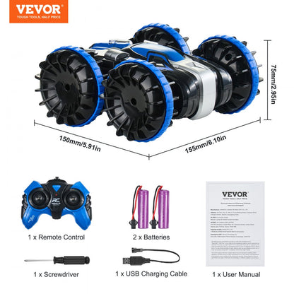 666-802 - Remote Control Amphibious Car/Boat, 12 km/h Speed, 40m Range