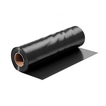 YF10FT100FTBW - 10mil Heavy-Duty Black-White Plastic Sheeting, 10' x 100'