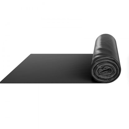 YF3FT50FTB - 3x50ft Heavy-Duty Black Plastic Sheeting for Weed Control