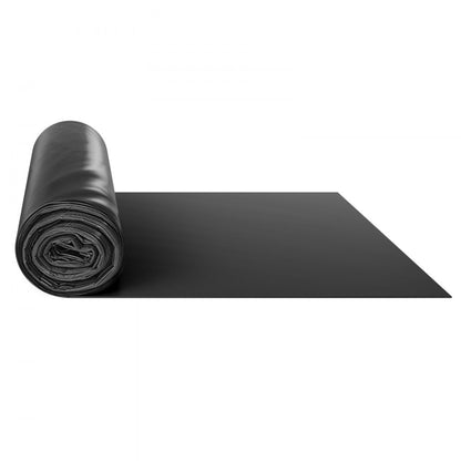 YF3FT50FTB - 3x50ft Heavy-Duty Black Plastic Sheeting for Weed Control