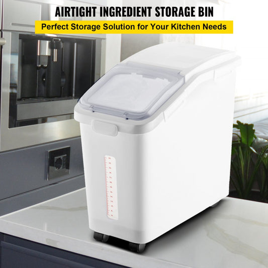 VV-IB-VW-50 - 11.4-Gallon Airtight Food Storage Bin for Pet and Bulk Ingredients
