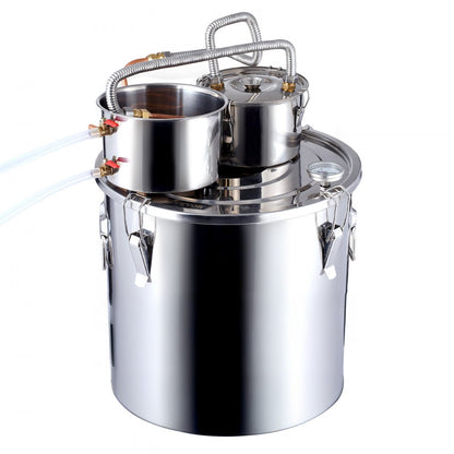 DTDB-50L-U - 13.2Gal Stainless Steel Distillation Kit with Thumper & Pump