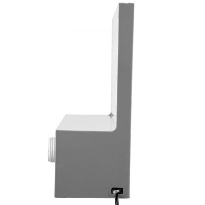 PQSB-9837 - Modern Acrylic Waterfall Spillway with LED Light Strip